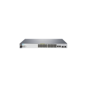HP 2530-24-PoE+ Switch - Switch - managed - 24 x 10/100 + 2 x Gigabit SFP + 2 x 10/100/1000 - desktop, rack-mountable, wall-mountable - PoE+