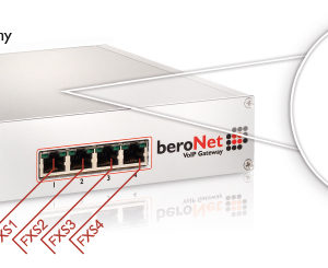 beroNet 4 FXS VoIP Gateway