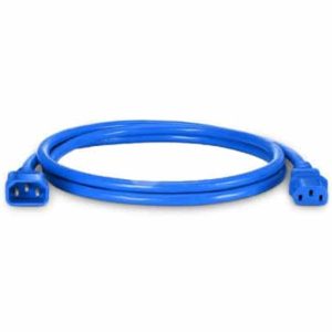 best C14 To C13 power cord in Dubai blue color