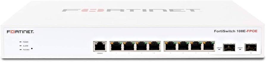 Fortinet FortiSwitch 108E FPOE network switch