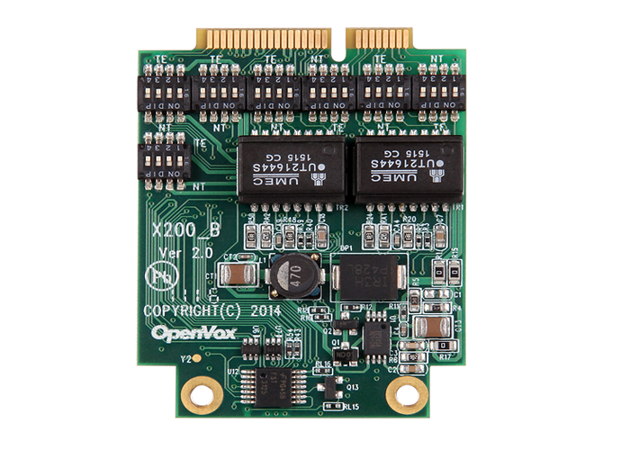 Openvox Telephony card B200M IP phone