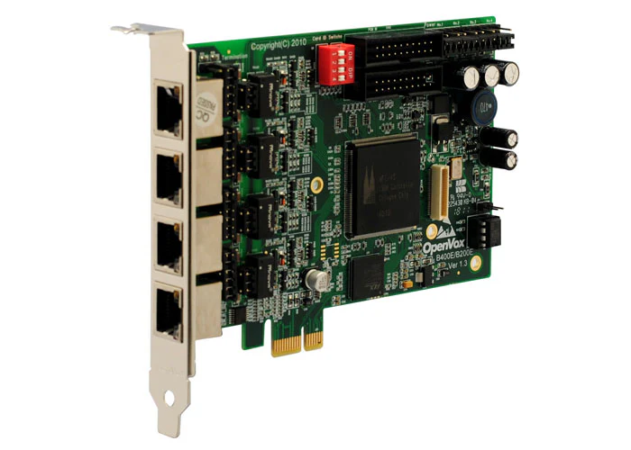 Openvox Telephony card B400E IP phone