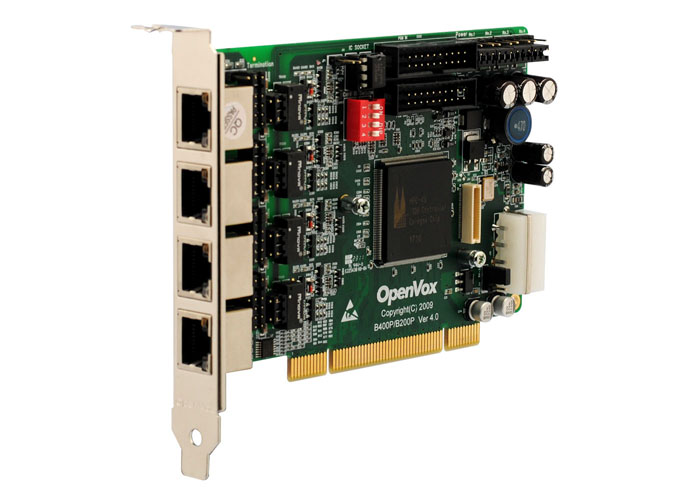 Openvox Telephony card B400P IP phone