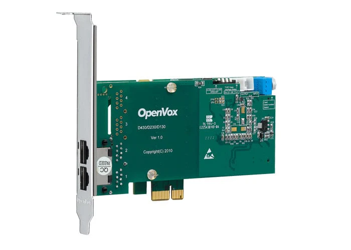 Openvox Telephony Card DE230E IP phone