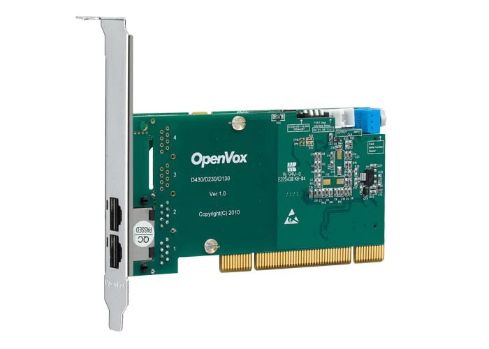 Openvox Telephony Card DE230P IP phone