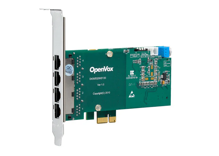 Openvox Telephony Card D430E IP phone