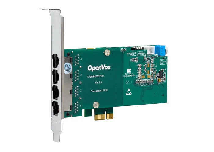 Openvox Telephony Card DE430E IP phone