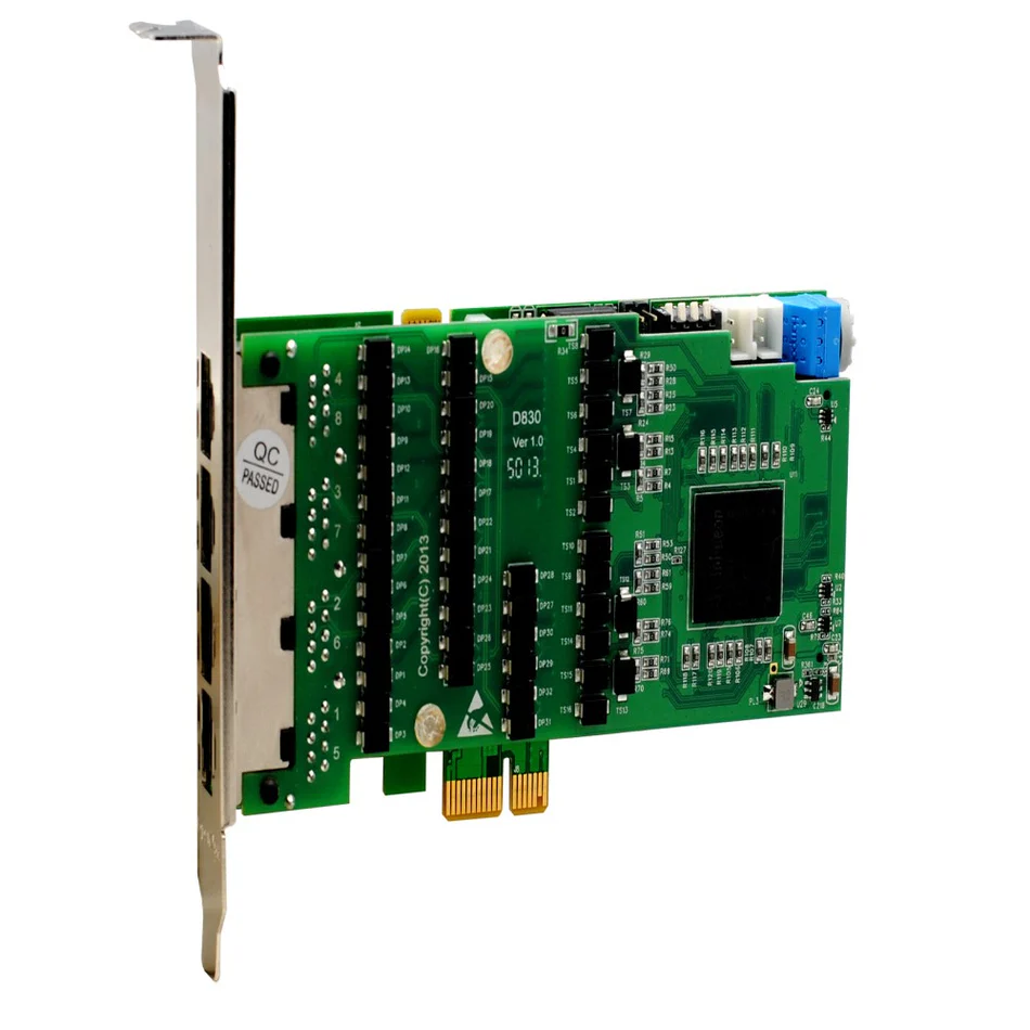 Openvox Telephony Card DE830E IP phone