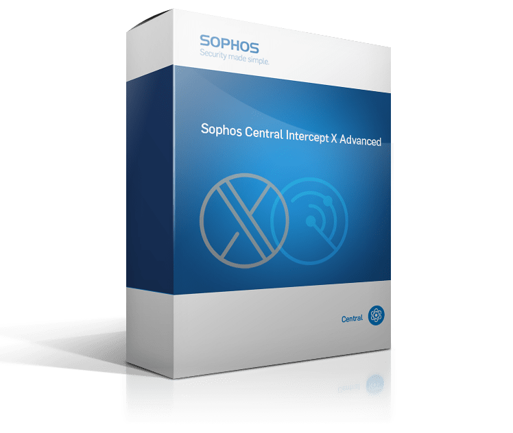 Sophos Central Intercept X endpoint security