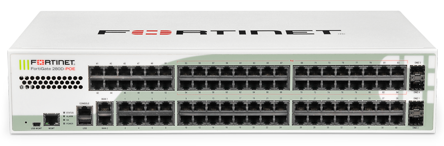 Fortinet FortiGate-280D-POE firewall