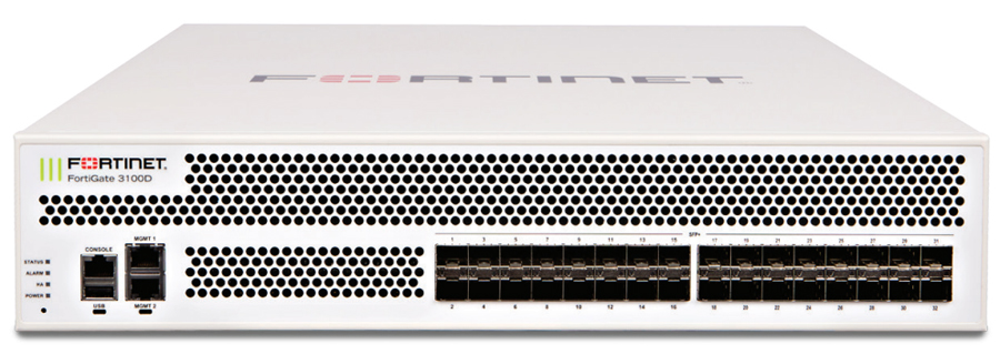 Fortinet FortiGate 3100D DC firewall
