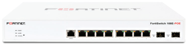 Fortinet FortiSwitch 108E POE network switch
