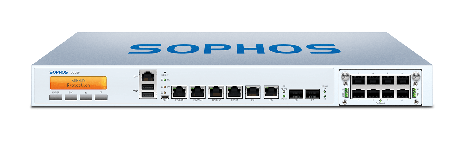 Sophos SG230 firewall